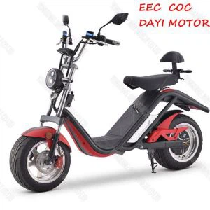 Två stora fettdäck Citycoco 2100w