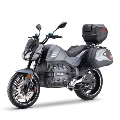 6000W Elmotorcykel Vuxen Maxhastighet 100 km/h Räckvidd 210 km Tillverkare